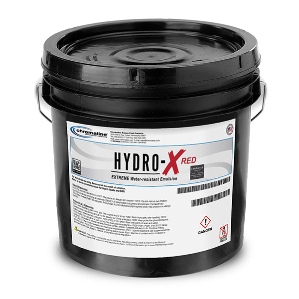 Chromaline Hydro-X Pure RED Photopolymer Emulsion