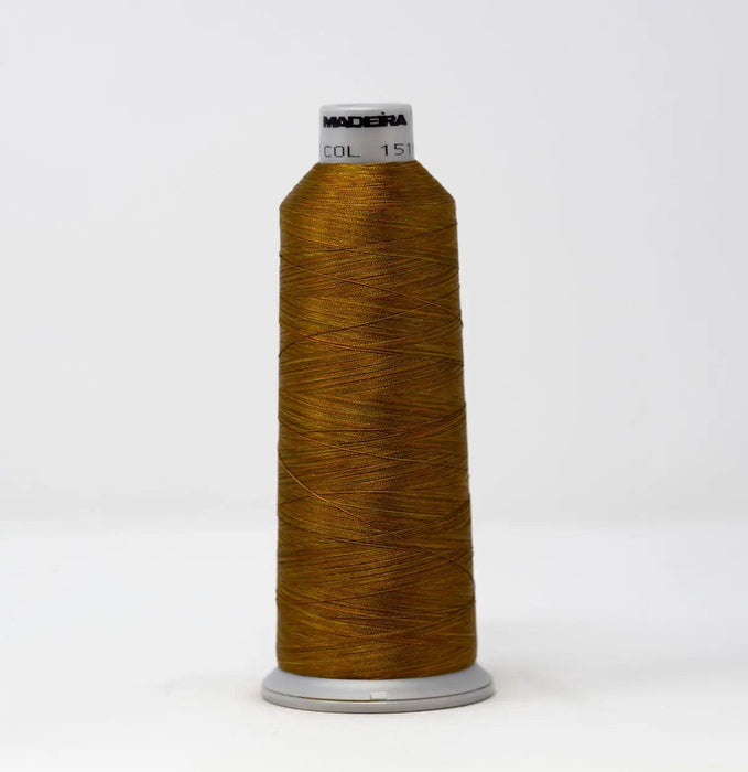 Madeira Polyneon 1510 Multi Brown Embroidery Thread 5500 Yards
