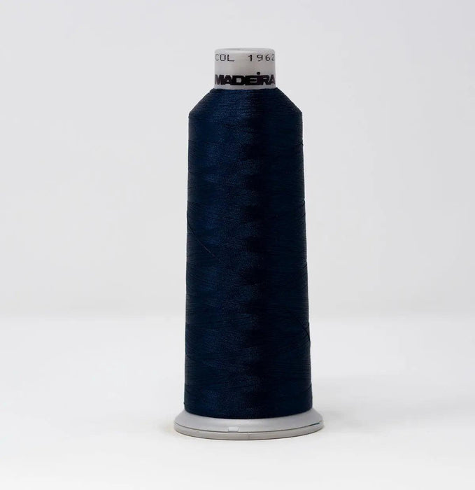 Madeira Polyneon 1962 Admiral Blue Embroidery Thread 5500 Yards